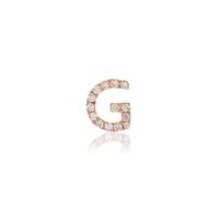 Einzelner Ohrring Buonocore Dame in Gold Diamante 0.07 Ct 012O-G-DP - 012O-G-DP